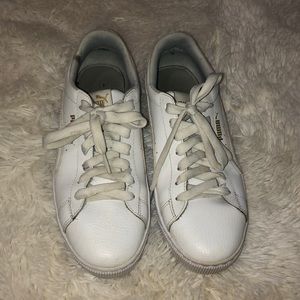 White Puma Sneakers